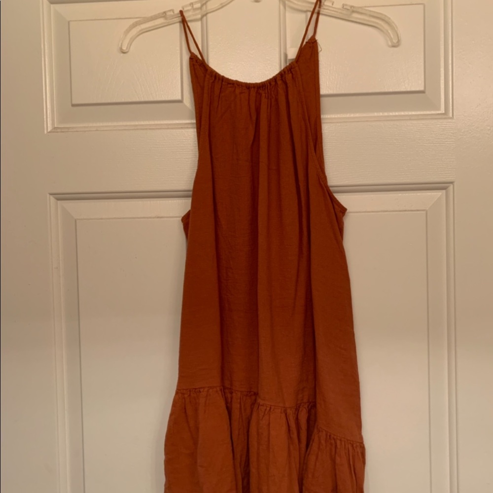 Burnt orange Nordstrom tunic/tank top